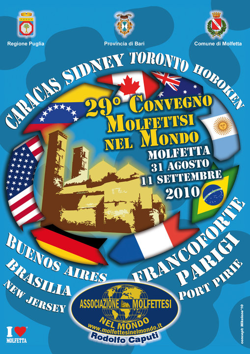 E� calato il sipario sul 29&deg; Convegno dei Molfettesi nel Mondo